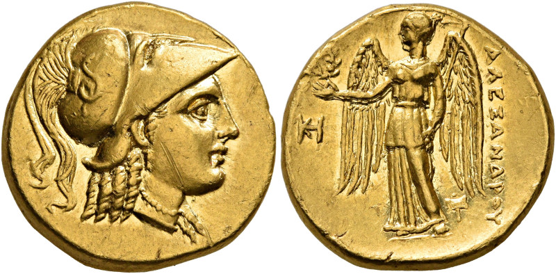 KINGS OF MACEDON. Alexander III ‘the Great’, 336-323 BC. Stater (Gold, 18 mm, 8....