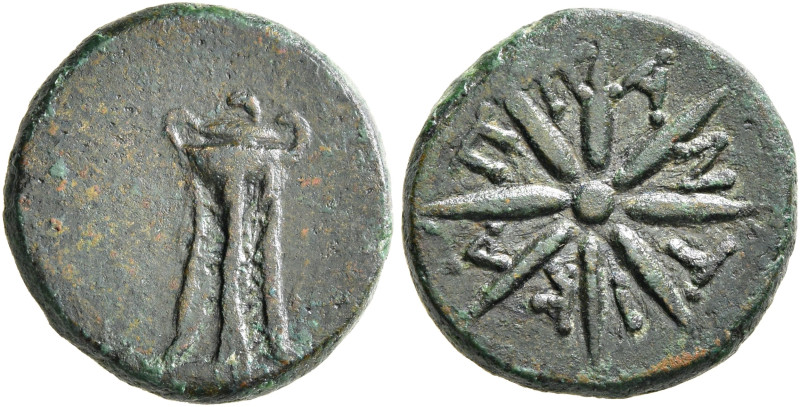 CIMMERIAN BOSPOROS. Pantikapaion. Time of Mithridates VI Eupator, circa 109-105 ...