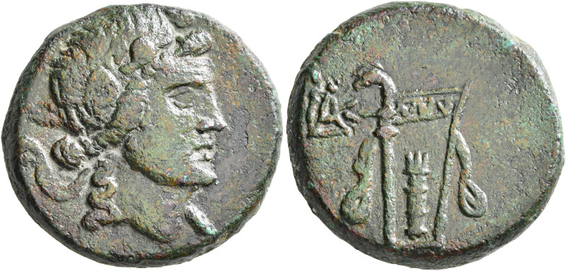 CIMMERIAN BOSPOROS. Pantikapaion. Time of Mithridates VI Eupator, circa 79-65 BC...
