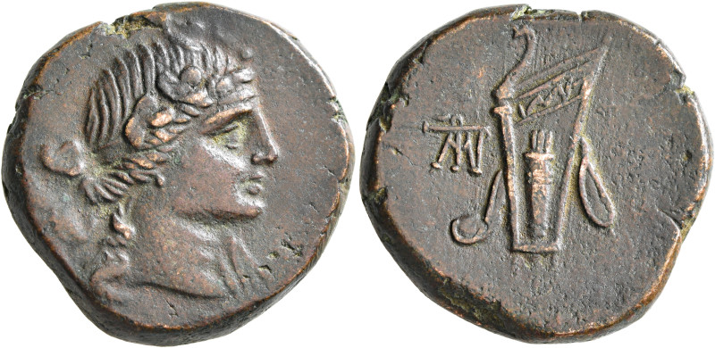CIMMERIAN BOSPOROS. Pantikapaion. Time of Mithridates VI Eupator, circa 79-65 BC...
