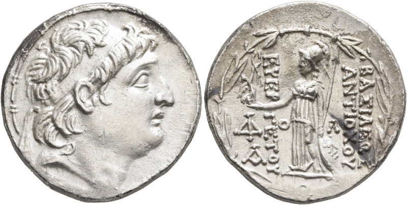 KINGS OF CAPPADOCIA. Ariarathes VII Philometor, circa 107/6-101/0 BC. Tetradrach...