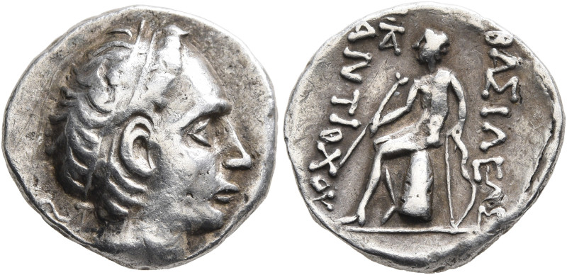 SELEUKID KINGS OF SYRIA. Antiochos III ‘the Great’, 222-187 BC. Drachm (Silver, ...