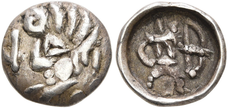 LOCAL ISSUES, Sogdiana. Circa 1st century AD. Hemiobol (Silver, 9 mm, 0.48 g, 12...