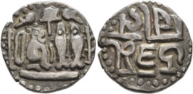 INDIA, Medieval. Cholas of Thanjavur (Tanjore). Uttama Chola, 973-985. Kahavanu (Bronze, 18 mm, 4.34 g), Cholas of Thanjavur (Tanjore), Uttama Chola, ...