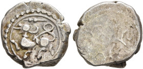 INDIA, Independent States. Vijayanagar. Saluvas of Gersoppa, feudatories of the Vijayanagar, 14th-15th centuries. Pagoda (Silver, 12 mm, 1.62 g), Bhat...