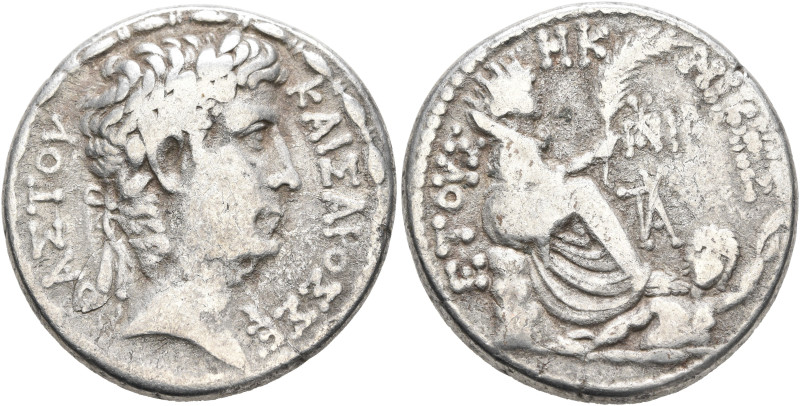 SYRIA, Seleucis and Pieria. Antioch. Augustus, 27 BC-AD 14. Tetradrachm (Silver,...