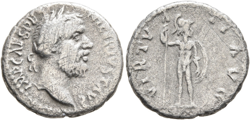 Pescennius Niger, 193-194. Denarius (Silver, 18 mm, 3.00 g, 12 h), Antiochia. IM...