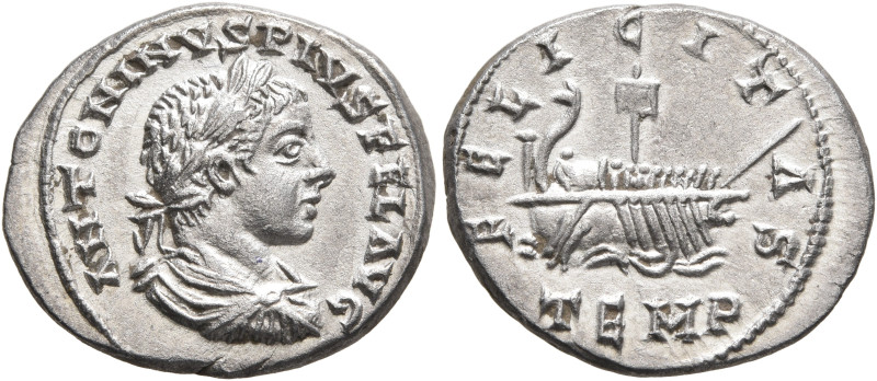 Elagabalus, 218-222. Denarius (Silver, 19 mm, 3.16 g, 6 h), uncertain mint in th...