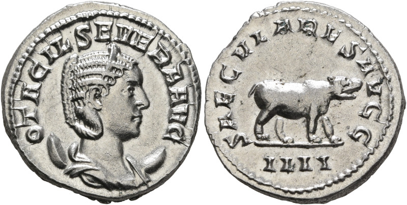 Otacilia Severa, Augusta, 244-249. Antoninianus (Silver, 21 mm, 4.28 g, 7 h), Ro...