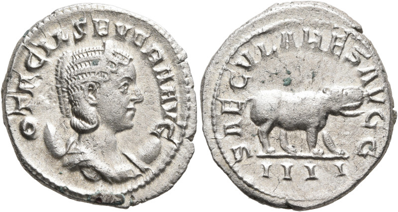 Otacilia Severa, Augusta, 244-249. Antoninianus (Silver, 23 mm, 4.00 g, 6 h), Ro...