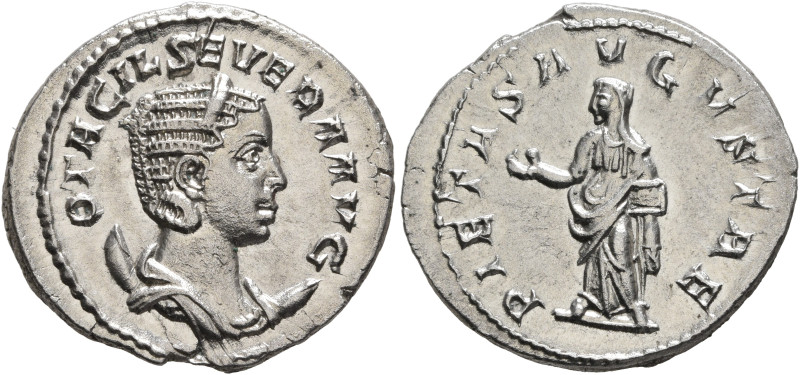 Otacilia Severa, Augusta, 244-249. Antoninianus (Silver, 22 mm, 3.69 g, 6 h), Ro...