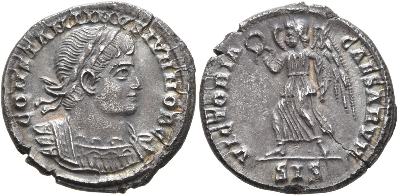 Constantine II, as Caesar, 316-337. Siliqua (Silver, 18 mm, 3.13 g, 6 h), celebr...