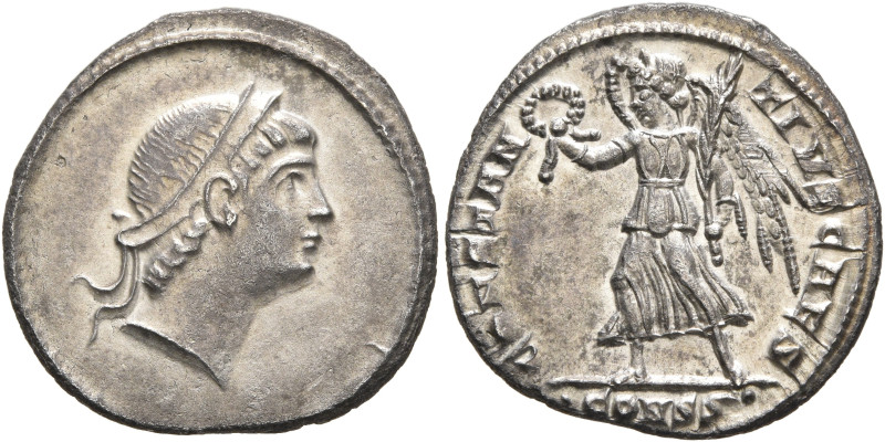 Constantius II, as Caesar, 324-337. Siliqua (Silver, 19 mm, 3.00 g, 12 h), Const...