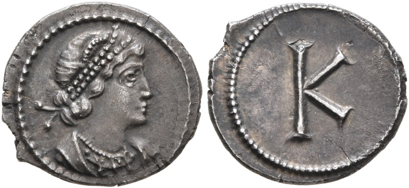 Commemorative Series, 330. 1/3 Siliqua (Silver, 12 mm, 0.92 g, 6 h), Constantino...