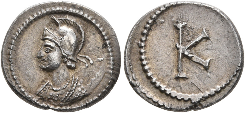 Commemorative Series, circa 4th-5th century. Half Siliqua (Silver, 14 mm, 1.43 g...