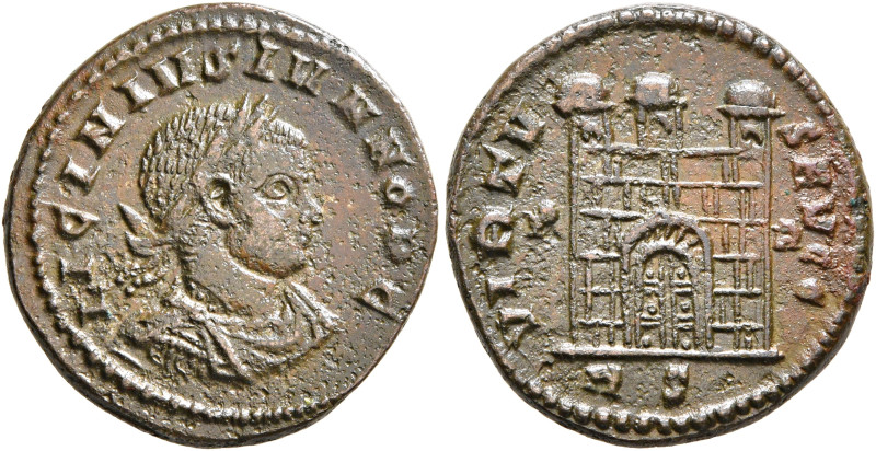 Licinius II, Caesar, 317-324. Follis (Bronze, 19 mm, 3.24 g, 12 h), Rome, circa ...