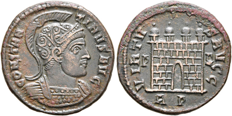 Constantine I, 307/310-337. Follis (Bronze, 20 mm, 2.99 g, 6 h), Rome, circa 320...