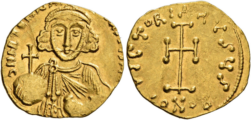 Anastasius II Artemius, 713-715. Tremissis (Gold, 16 mm, 1.41 g, 6 h), Constanti...