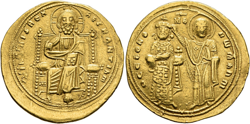 Romanus III Argyrus, 1028-1034. Histamenon (Gold, 25 mm, 4.39 g, 6 h), Constanti...