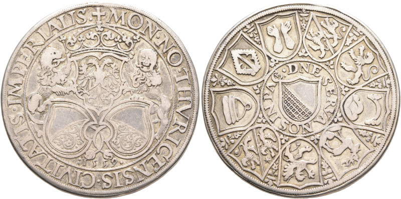 SWITZERLAND. Zürich. Zürich. Taler 1559 (Silver, 41 mm, 27.51 g, 12 h), dies by ...