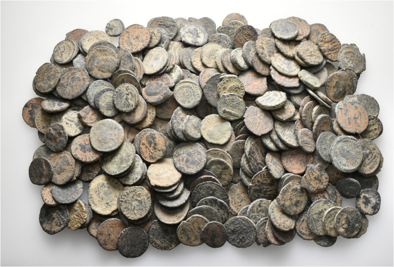 A lot containing 309 bronze coins. Mainly: Roman Imperial. Fair to fine. LOT SOL...