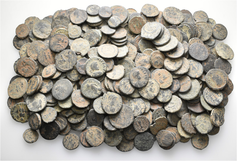 A lot containing 315 bronze coins. Mainly: Roman Imperial. Fair to fine. LOT SOL...