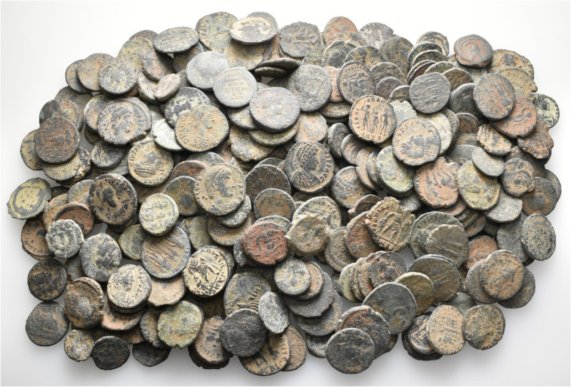 A lot containing 308 bronze coins. Mainly: Roman Imperial. Fair to fine. LOT SOL...