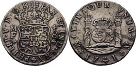 FELIPE V. México. 8 reales. 1741. MF