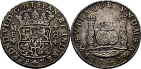 FERNANDO VI. México. 8 reales. 1749. MF