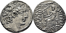 SELEUCIDA. 93-83 aC. Filipo Filadelfo. Tetradracma. EBC-. Suave tono