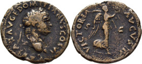 ROMA IMPERIO. 80-81 dC. Domiciano. As