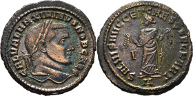 ROMA IMPERIO. 305-306. Maximino. Follis
