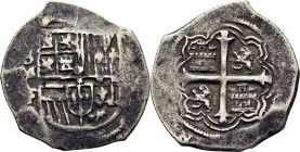 FELIPE III. México. 2 reales. 1600-1621. F