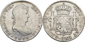FERNANDO VII. México. 8 reales. 1818. JJ