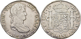 FERNANDO VII. Potosí. 8 reales. 1825. JL