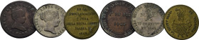 ISABEL II. Proclamación en Ferrol 1 de diciembre de 1843. Proclamación en Valencia…Lote de 3