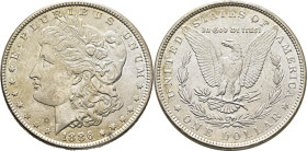 EE.UU/USA. Morgan. 1 dólar. 1886. EBC+/casi SC-. Suave tono