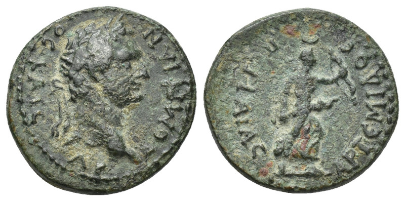 PAMPHYLIA. Perga. Domitian (81-96). Ae. (19mm, 4.42 g) Obv: ΔΟΜΙΤΙΑΝΟC ΚΑΙCΑΡ. L...