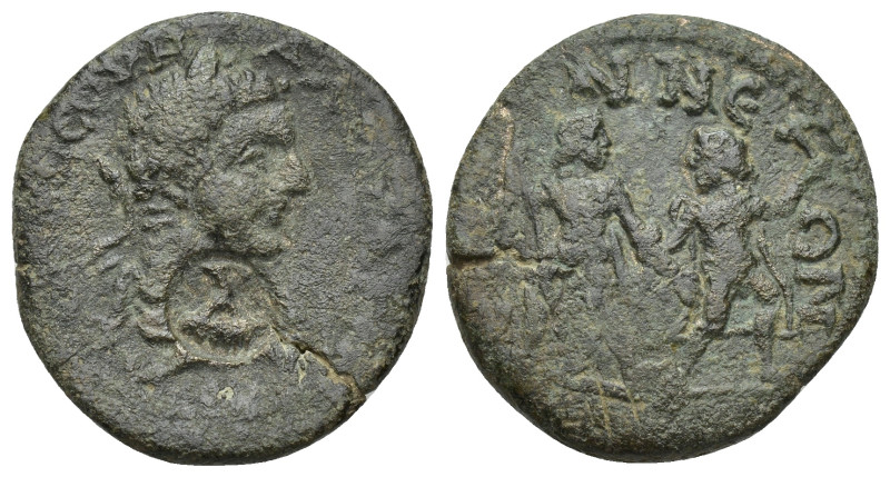 PISIDIA, Etenna, Severus Alexander AD 222-235 , Ae (24mm, 7.47 g) Obverse: ΑΥ Κ ...