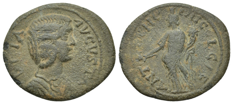 Pisidia, Antiochia. Julia Domna (Augusta, 193-217) AE (22mm, 5.23 g) IVLIA AVGVS...