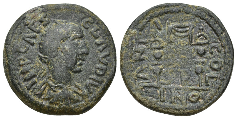 PISIDIA, Antiochia. Claudius II Gothicus. AD 268-270. Æ (26mm, 10.43 g). Radiate...