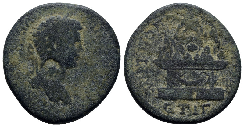 CAPPADOCIA, Caesarea, Caracalla (198-217 AD) AE Bronze (28mm, 12.60 g) Obv: Laur...