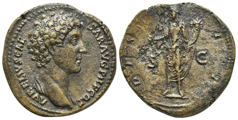 MARCUS AURELIUS (Caesar, 139-161). Sestertius. (32mm, 21.00 g) Rome. Obv: AVRELI...