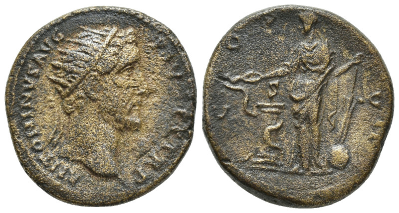 Antoninus Pius. A.D. 138-161. Æ dupondius (25mm, 15.36 g). Rome, A.D. 146. ANTON...