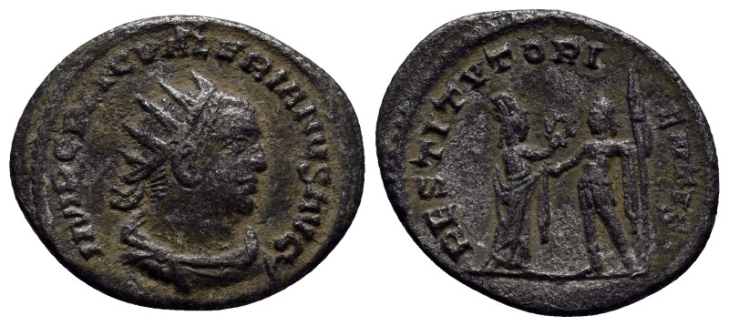 Valerian I. AD 253-260. AR Antoninianus (21mm, 3.40 g). Samosata mint. AD 253. I...