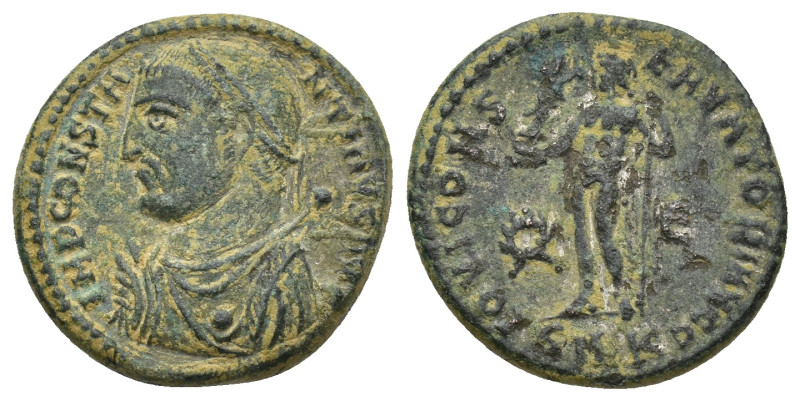 Constantine I. A.D. 307/10-337. AE (19mm, 3.29 g). Cyzicus mint, struck A.D. 317...