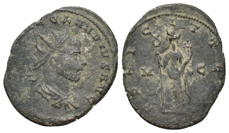 Claudius II Gothicus. AD 268-270. Antoninianus (23mm, 3.00 g). Cyzicus mint. 2nd...