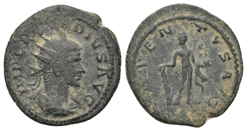 Claudius II Gothicus. A.D. 268-270. Æ antoninianus (21mm, 3.24 g). Antioch, ca. ...