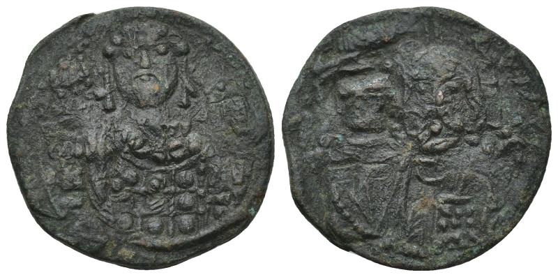 Michael VII Ducas. 1071-1078. Æ 20 Nummi (26mm, 5.66 g). Constantinople mint. Cr...