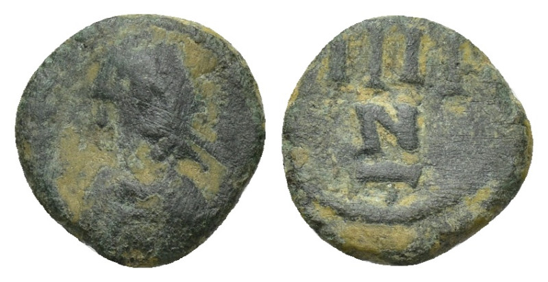 VANDALS. Municipal coinage of Carthage. Circa 480-533. Æ 4 Nummi (10mm, 1.00 g)....